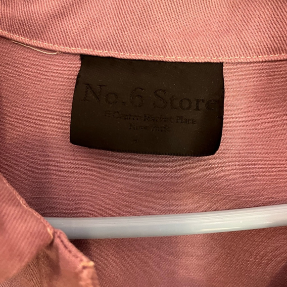 No. 6 Store Dusty Rose Zipper Jumpsuit - Picture 4 of 9